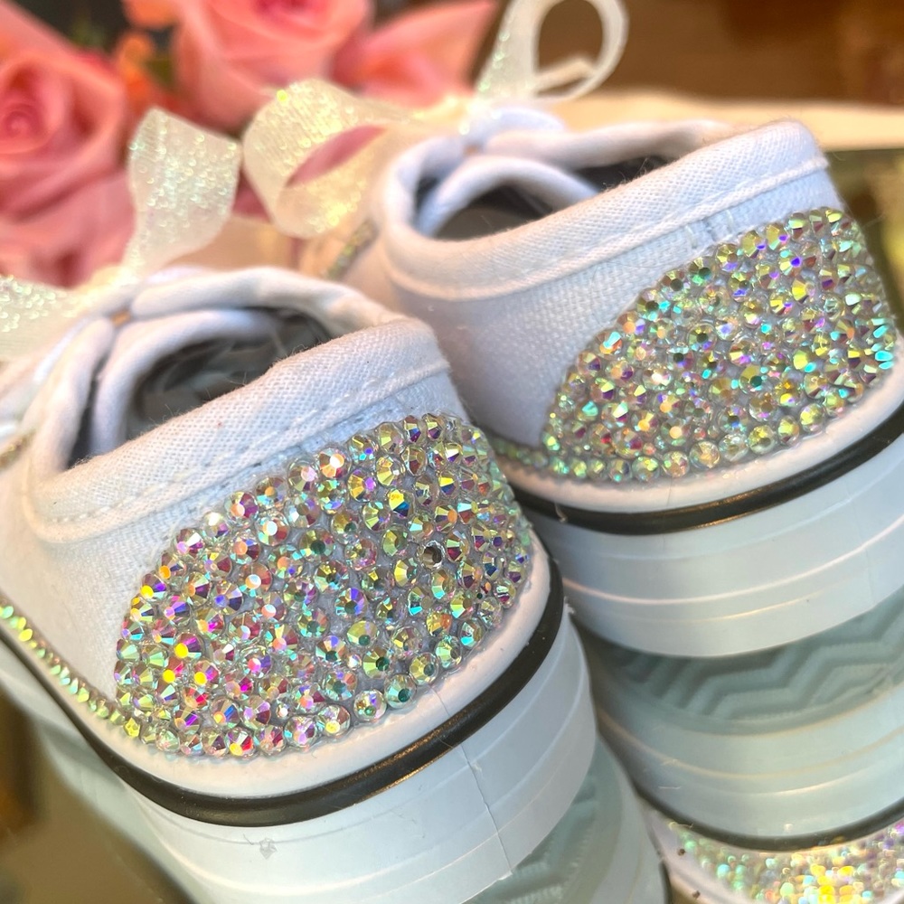 Bling Rhinestone Kids Shoes - Picture 6 of 17